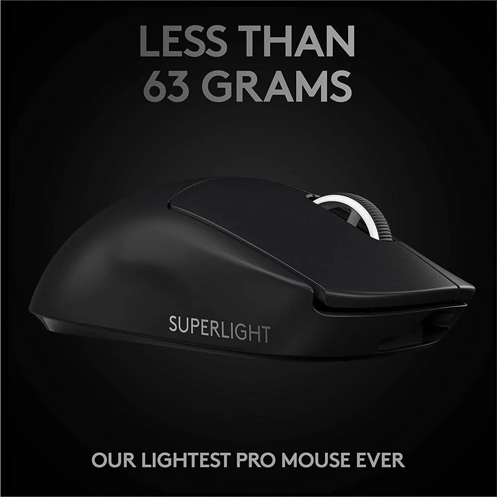 Logitech Wireless Gaming Mouse PRO X SUPERLIGHT view 3